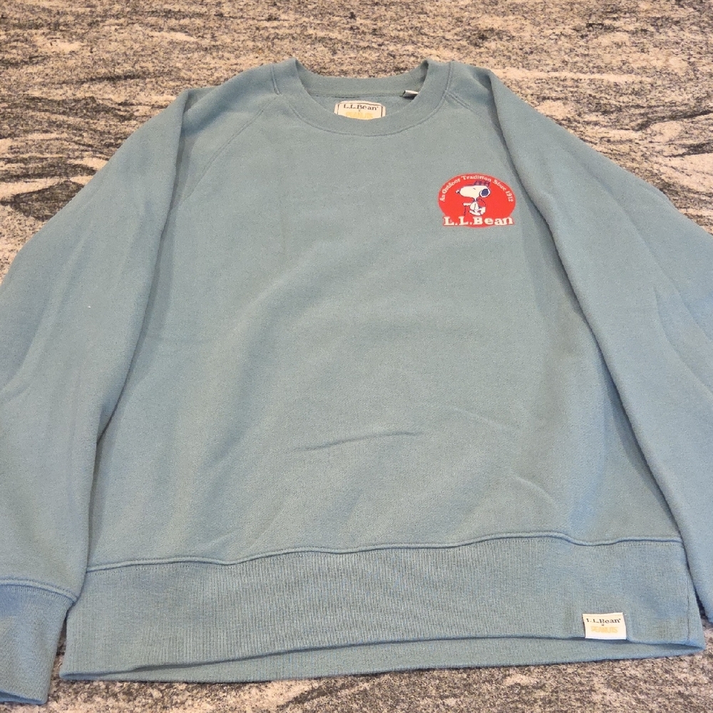 L.L. Bean Blue Crewneck Sweater